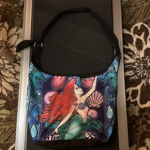 Loungefly Disney The Little Mermaid Ariel Stained Glass Hobo Bag